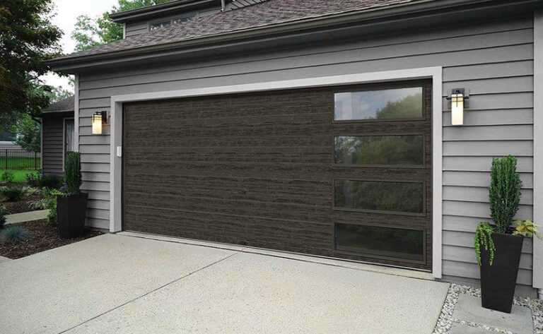 Modern Steel Garage Door